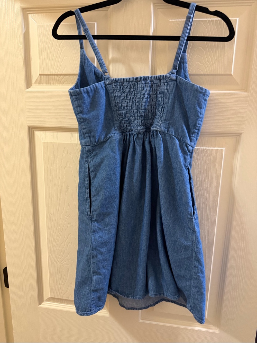 Old Navy Blue Denim Mini Dress - Picture 2 of 5